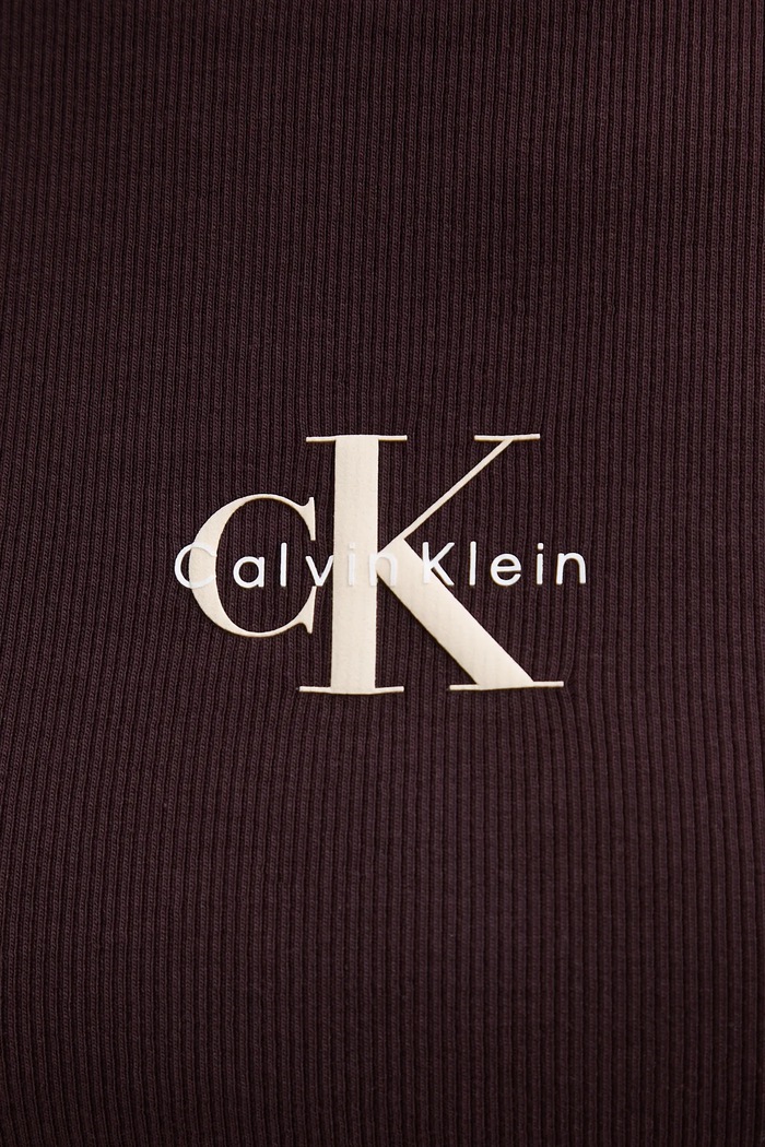 Calvin Klein Jeans dámske tričko LV047AB802 hnedá