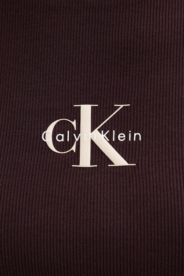 Calvin Klein Jeans dámske tričko LV047AB802 hnedá