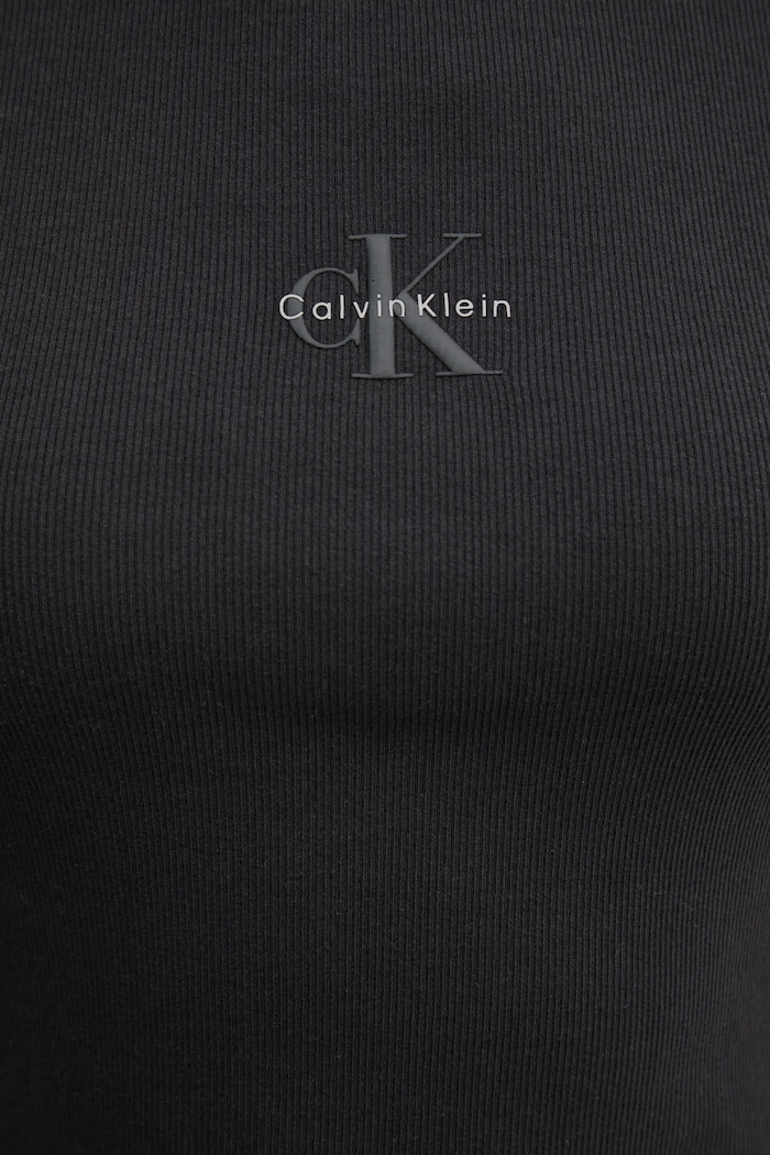 Calvin Klein Jeans tričko dámske LV047AB802 čierna