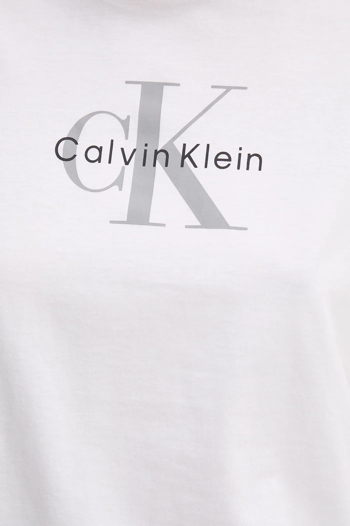 Calvin Klein Jeans pamut póló LV047B864G fehér