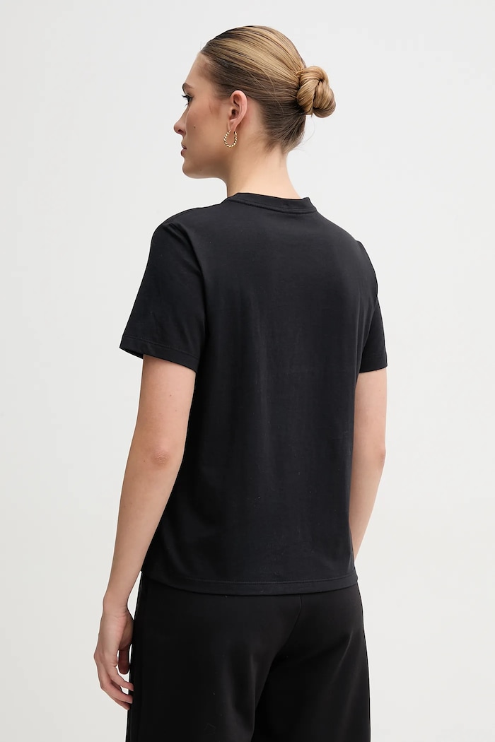 Îmbrăcăminte Calvin Klein Jeans tricou din bumbac LV047B864G negru