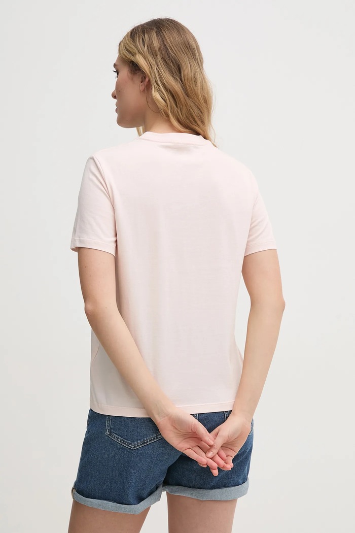 Odzież Calvin Klein Jeans t-shirt bawełniany LV047B863G różowy