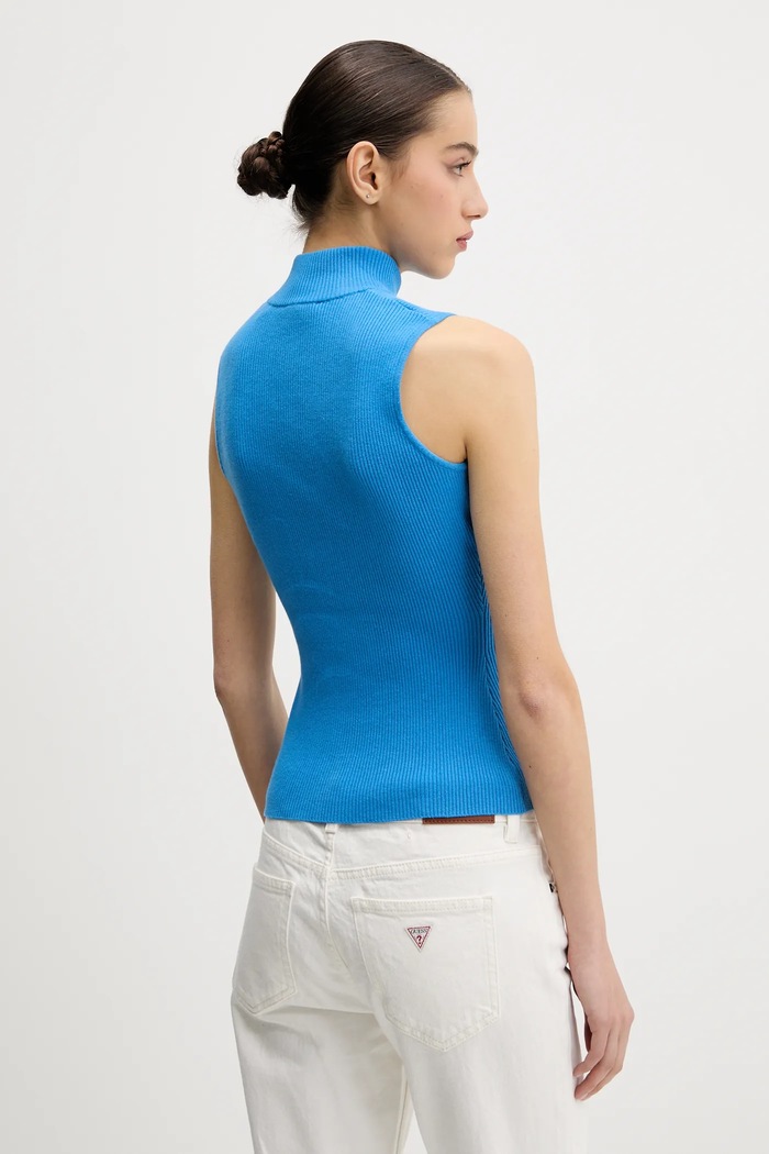 Oblečenie Top Karl Lagerfeld Jeans A2W18001 modrá