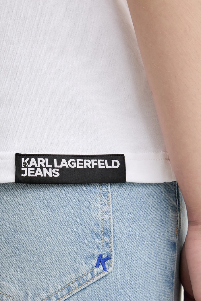 Bavlněné tričko Karl Lagerfeld Jeans A2W17030