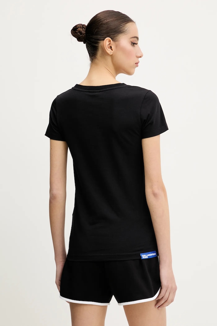 Ruházat Karl Lagerfeld Jeans t-shirt A2W17097 fekete