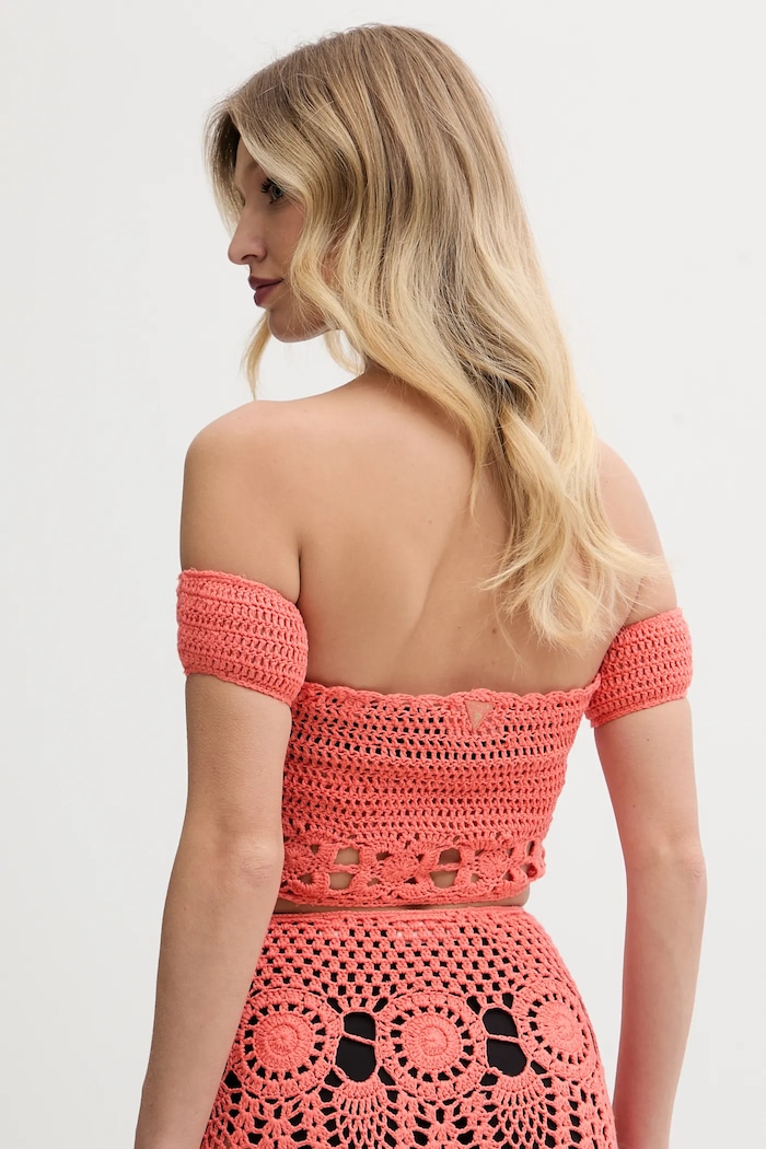 Oblečení Plážový top Guess E5GH00.Z3N30 oranžová
