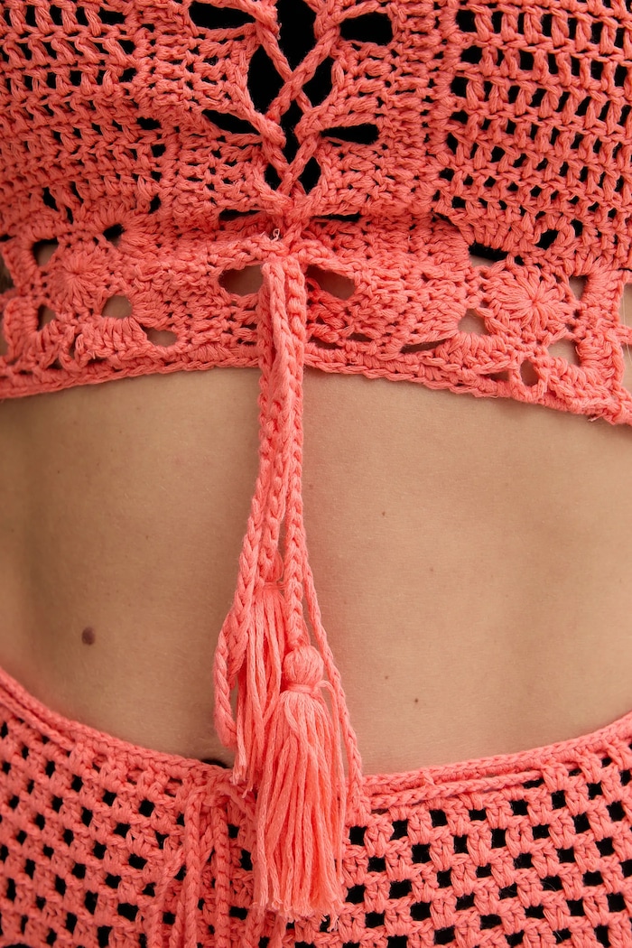Plážový top Guess E5GH00.Z3N30 oranžová