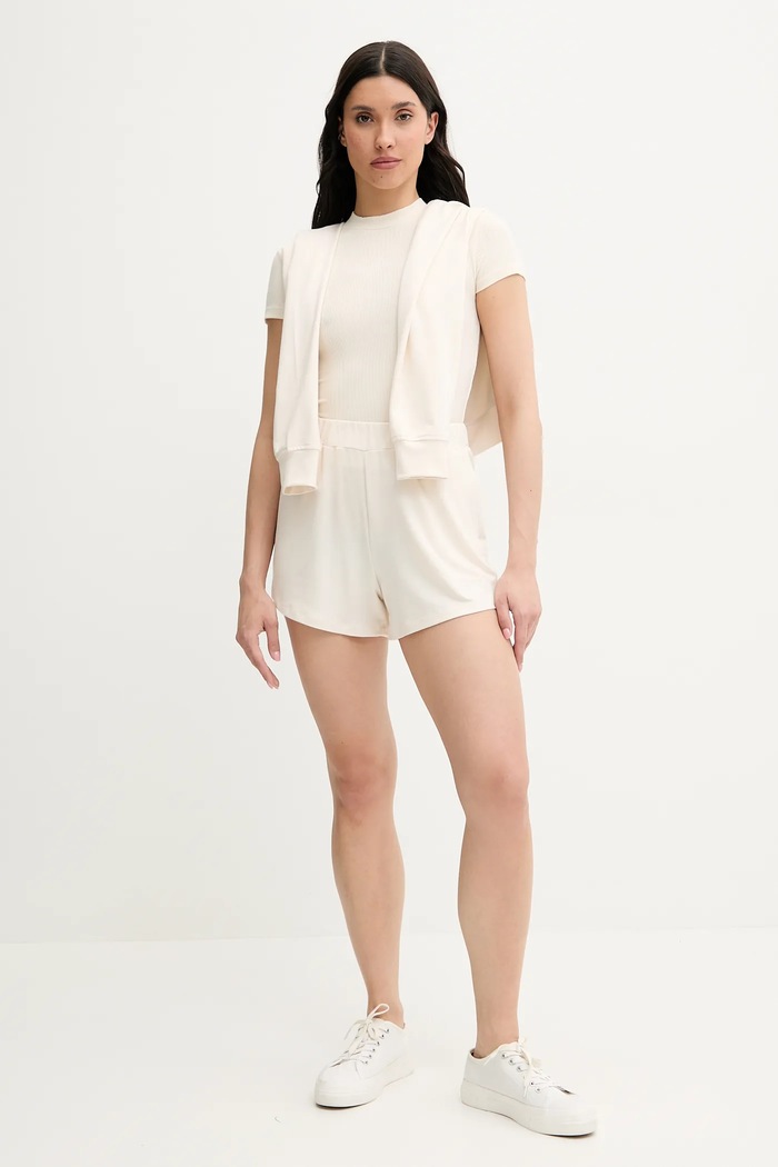 Majica kratkih rukava Guess TESSA O5GP04.KCDA2 bež AW25