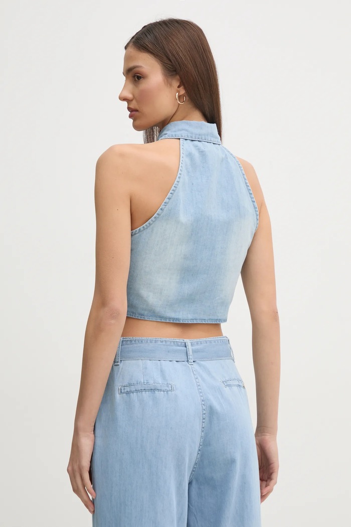 Odjeća Traper bluza Gaudi 511BD46003 plava