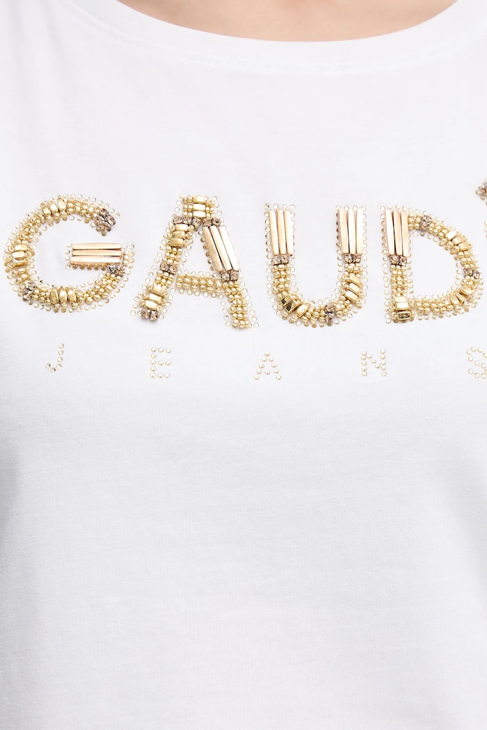Gaudi t-shirt 511BD64025 bianco