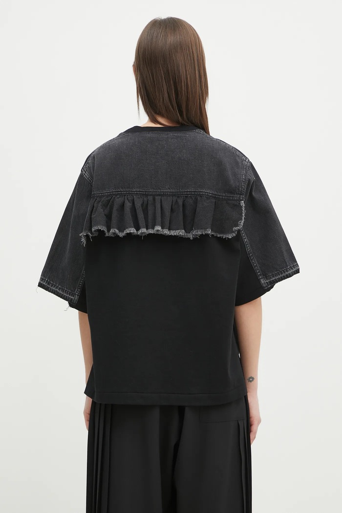 Одяг Бавовняна футболка Undercover T-Shirt UP1E1811 чорний