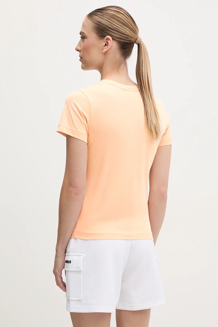 Oblečení Bavlněné tričko Guess V5GI03.I3Z14 oranžová