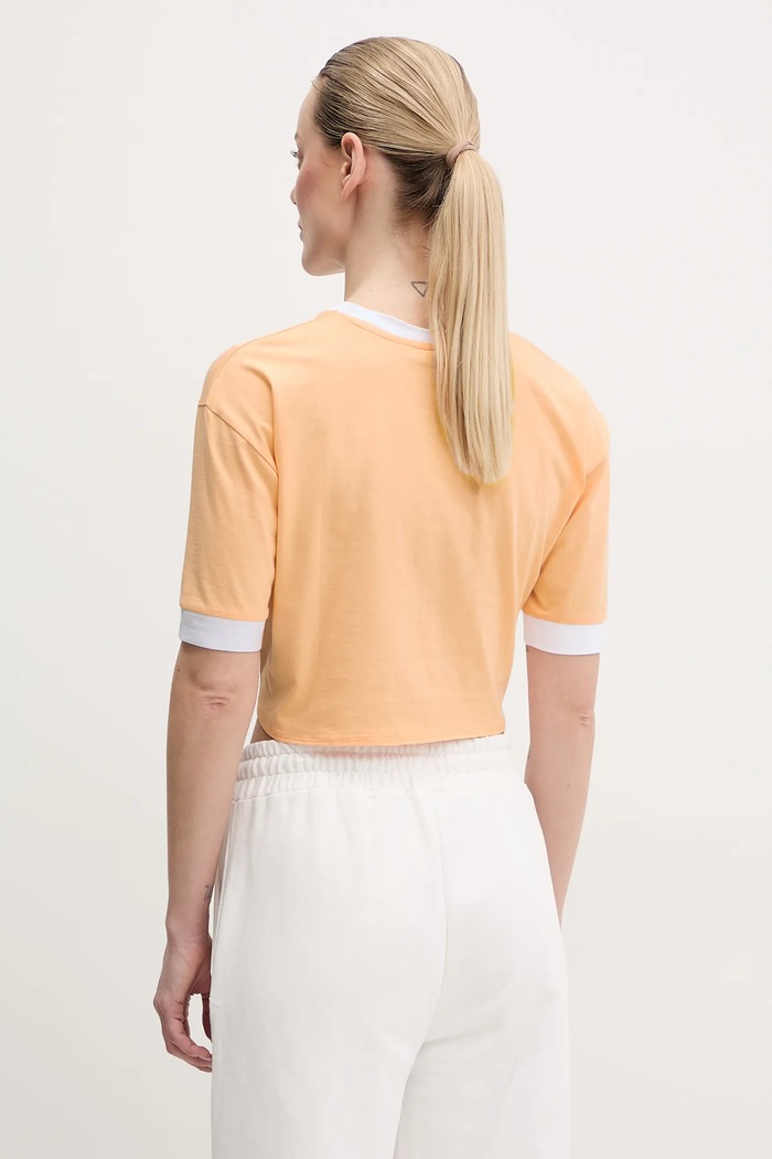Oblečení Bavlněné tričko Guess V5GI05.I3Z14 oranžová