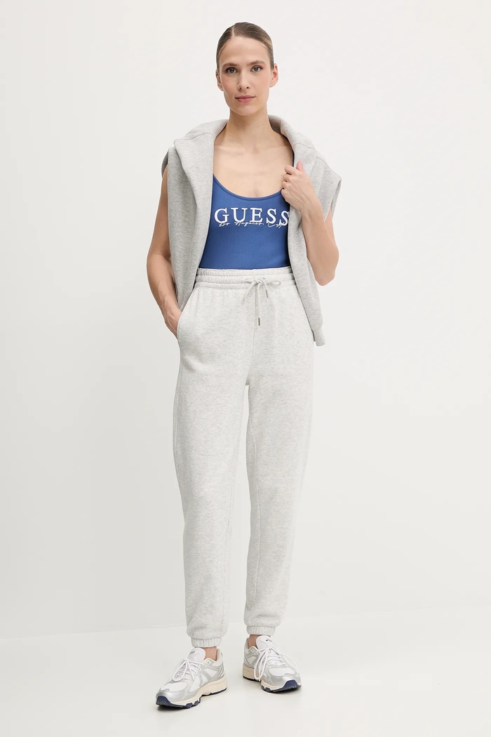 Top Guess SUNFLOWER V5GP16.K8RT2 fialová SS25