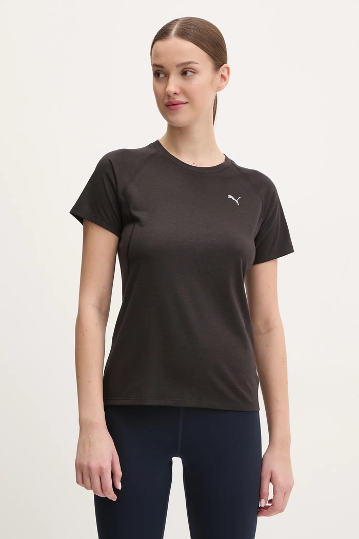 Běžecké tričko Puma Run Velocity hladký černá 526580