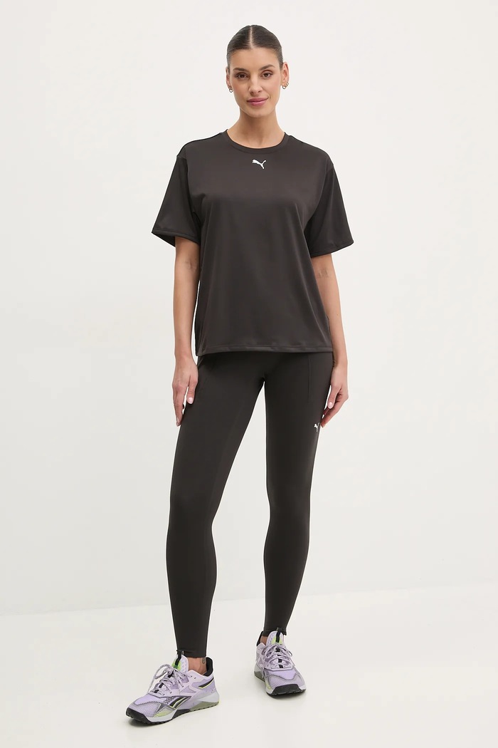 Puma edzős póló Train All Day Essentials 527139 fekete AW25
