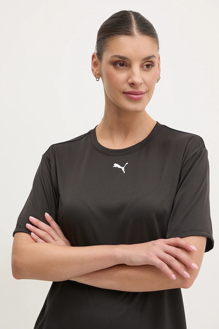 Puma edzős póló Train All Day Essentials fekete 527139