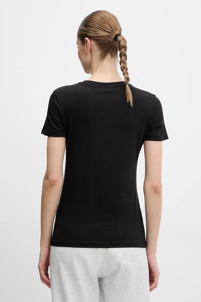 Odzież Puma t-shirt bawełniany 631536 czarny
