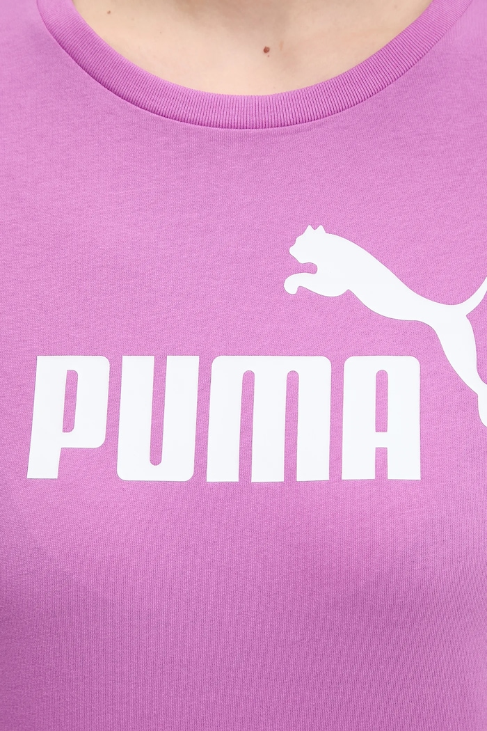 Bavlnené tričko Puma fialová 682371.