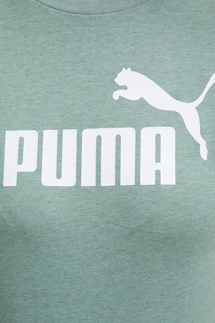 Puma t-shirt bawełniany 684969 zielony