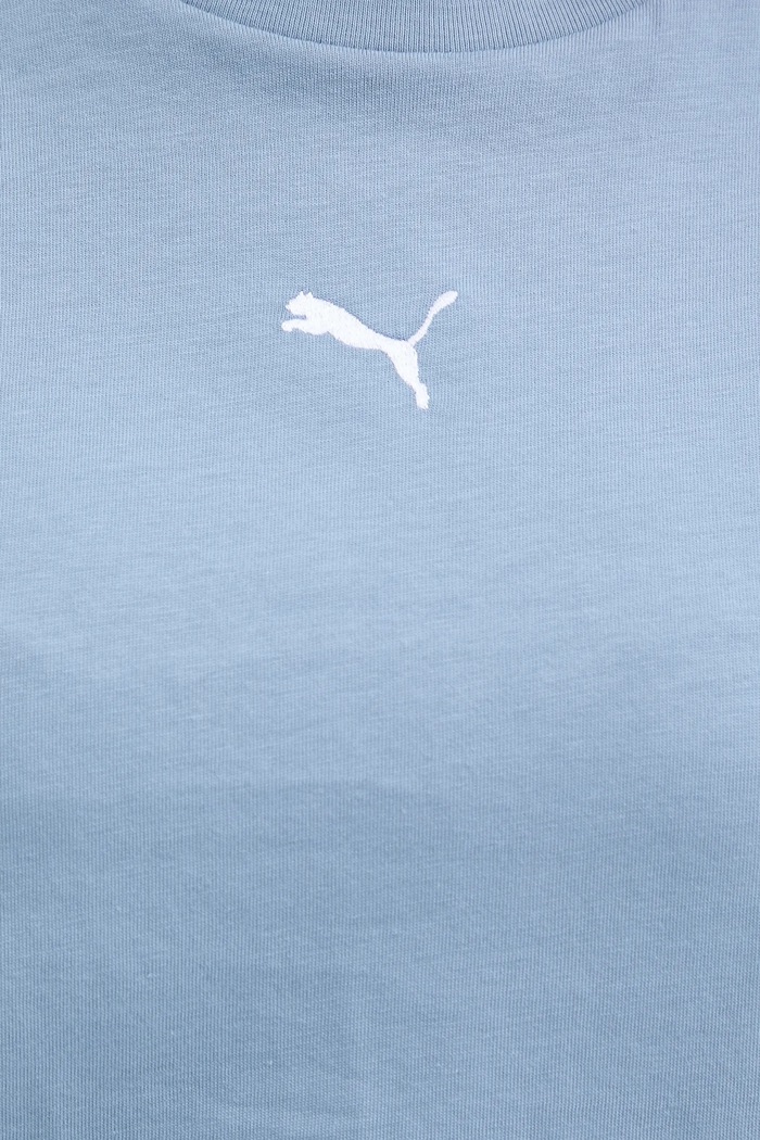 Tricou femei de bumbac Essential Relaxed Puma albastru 684971