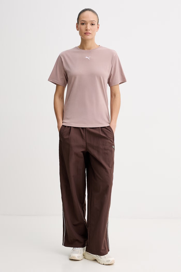 Puma T-shirt Γυναικείο βαμβακερό Essential Relaxed 684971 μπεζ SS26