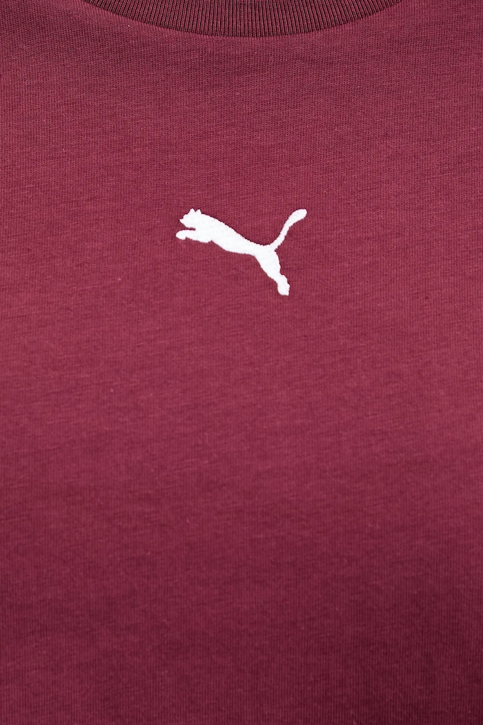Tricou de femei din bumbac Essential Relaxed Puma burgundia 684971