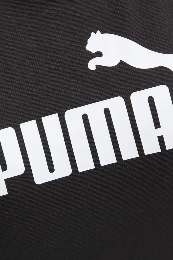 Puma t-shirt in cotone Essential Logo 684972 nero