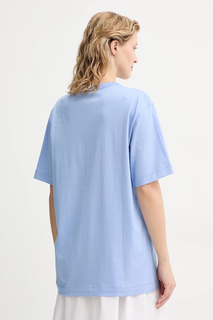 Îmbrăcăminte By Malene Birger tricou din bumbac FAYEH. 102472 albastru