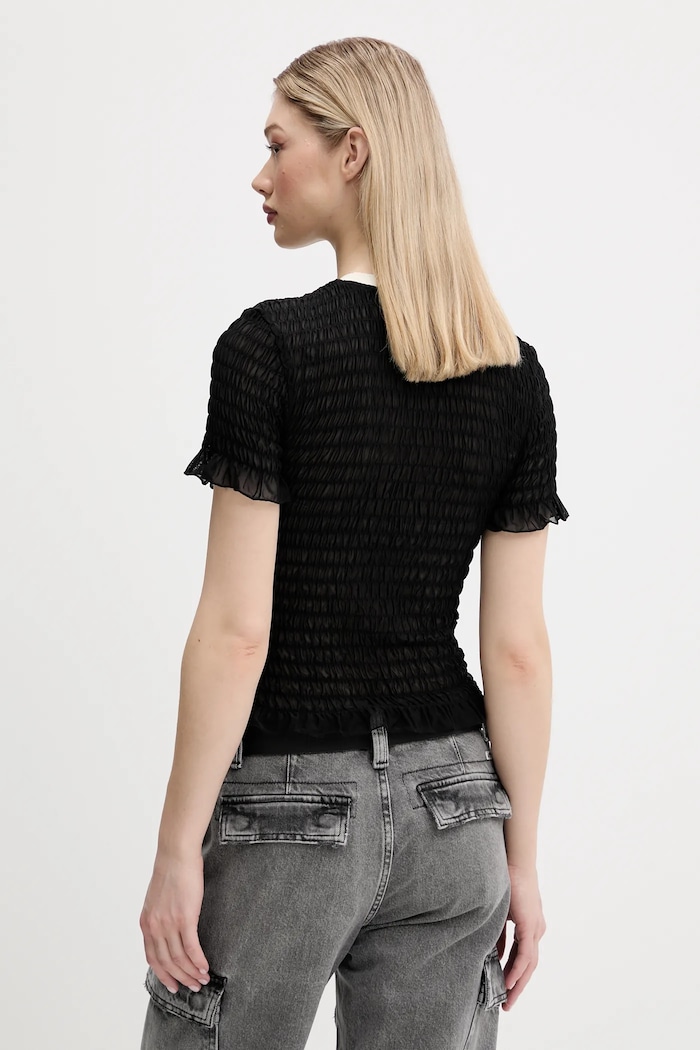 Odzież Guess Originals t-shirt W5GP51.KBBF2 czarny