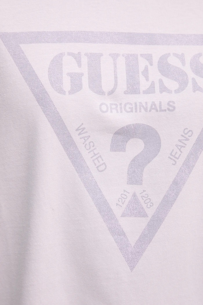 Bavlnené tričko Guess Originals fialová M5GI10.K8FQ4