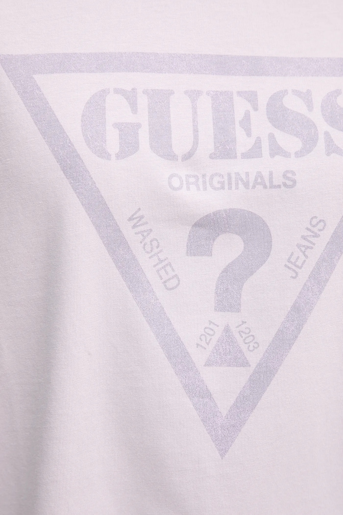 Bavlnené tričko Guess Originals fialová M5GI10.K8FQ4