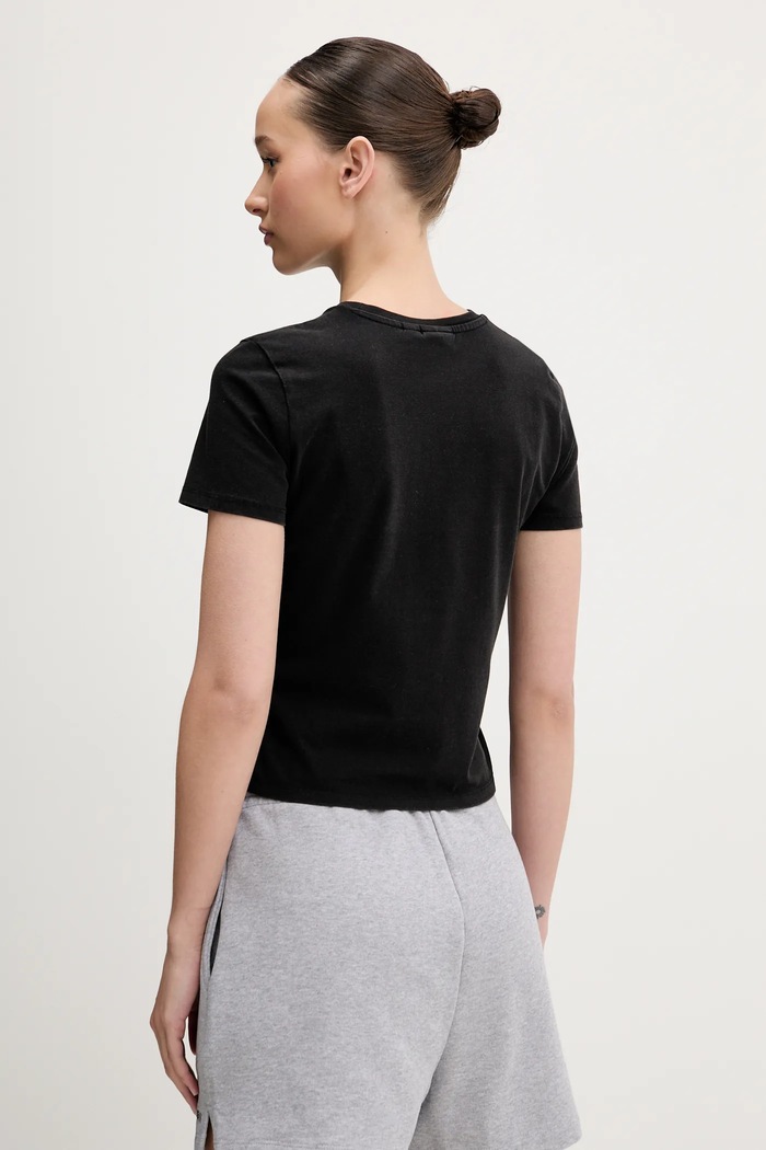 Oblečení Bavlněné tričko Guess Originals W5GI56.J1314 černá