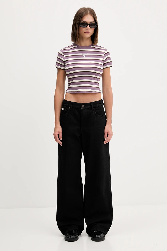 Guess Originals t-shirt W5GI57.J1314 lila AW25