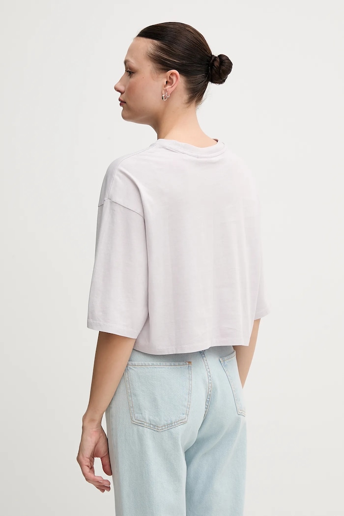 Guess Originals t-shirt bawełniany W5GI58.K8HM0 fioletowy SS25