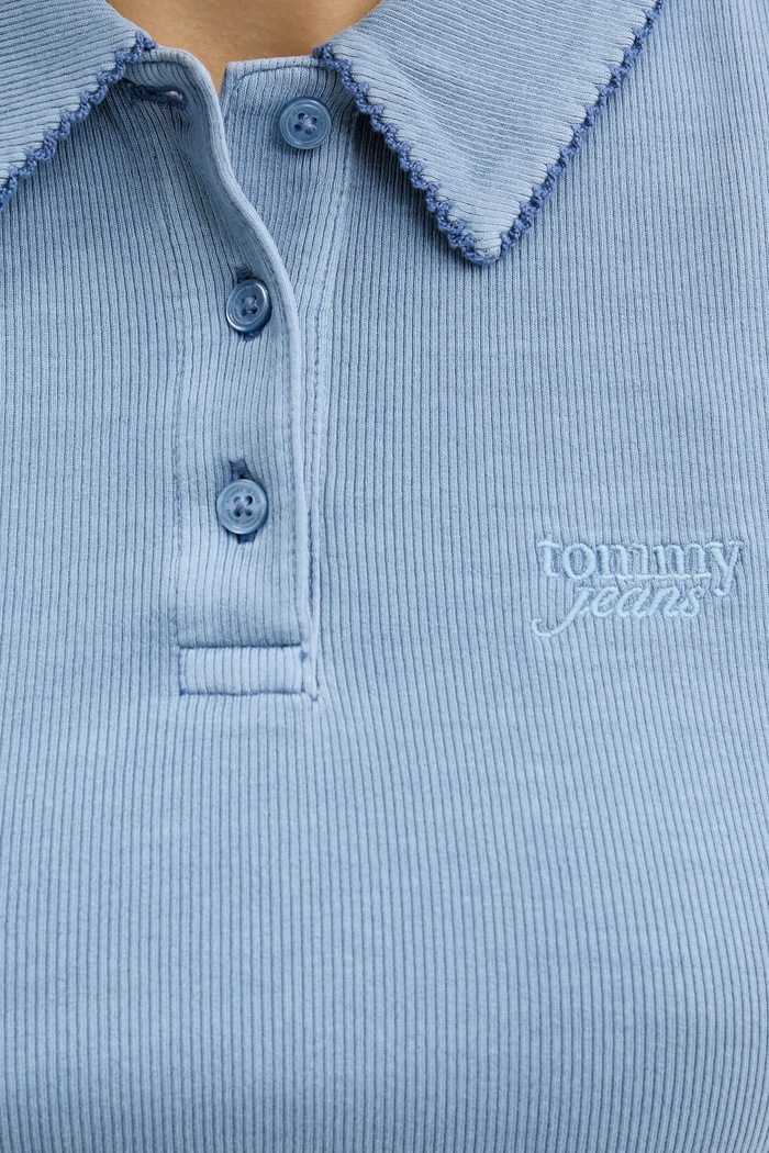 Tommy Jeans top DW0DW20295 albastru