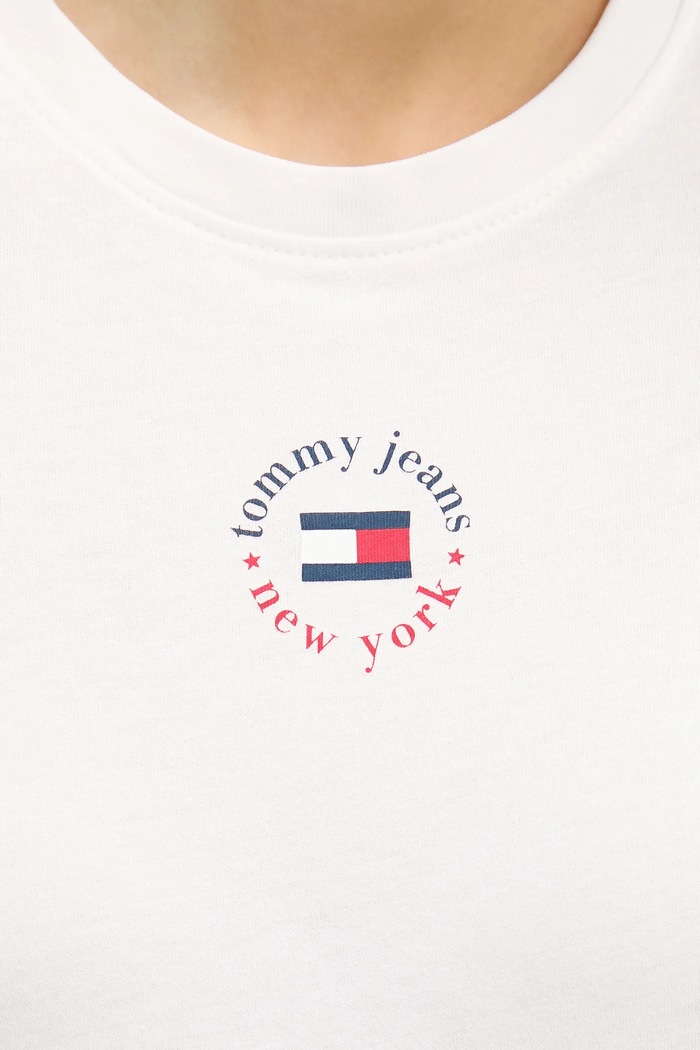 Tričko Tommy Jeans DW0DW20316 biela