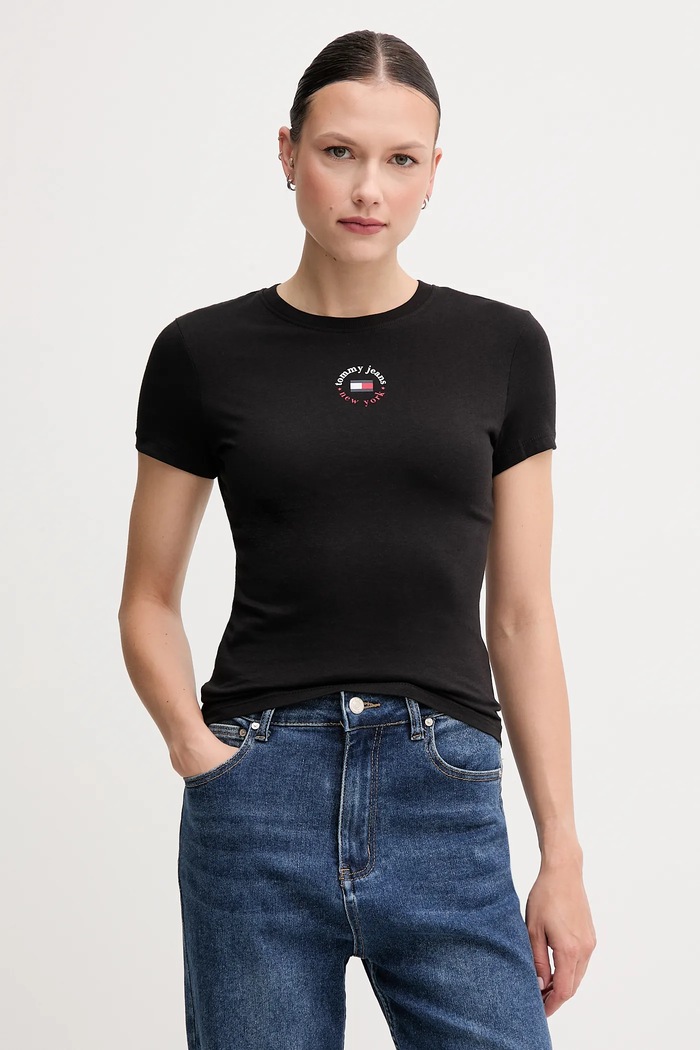 Tommy Jeans t-shirt pozostałe czarny DW0DW20316