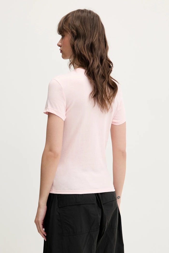 Bavlnené tričko Tommy Jeans 2-pak DW0DW21366 biela