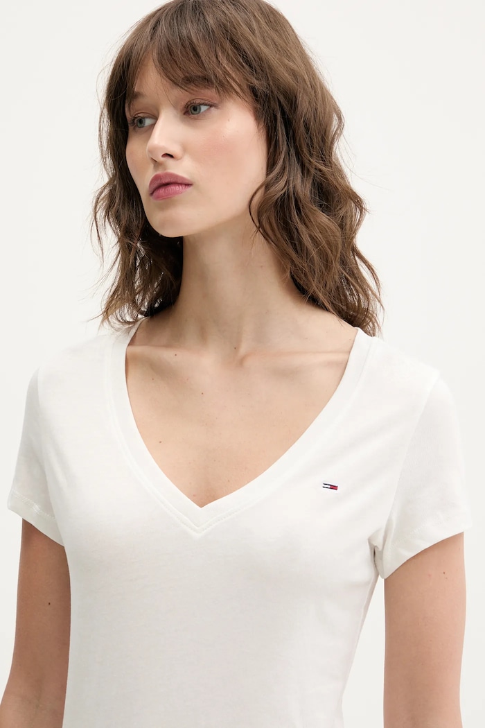 Bavlnené tričko Tommy Jeans 2-pak DW0DW21367