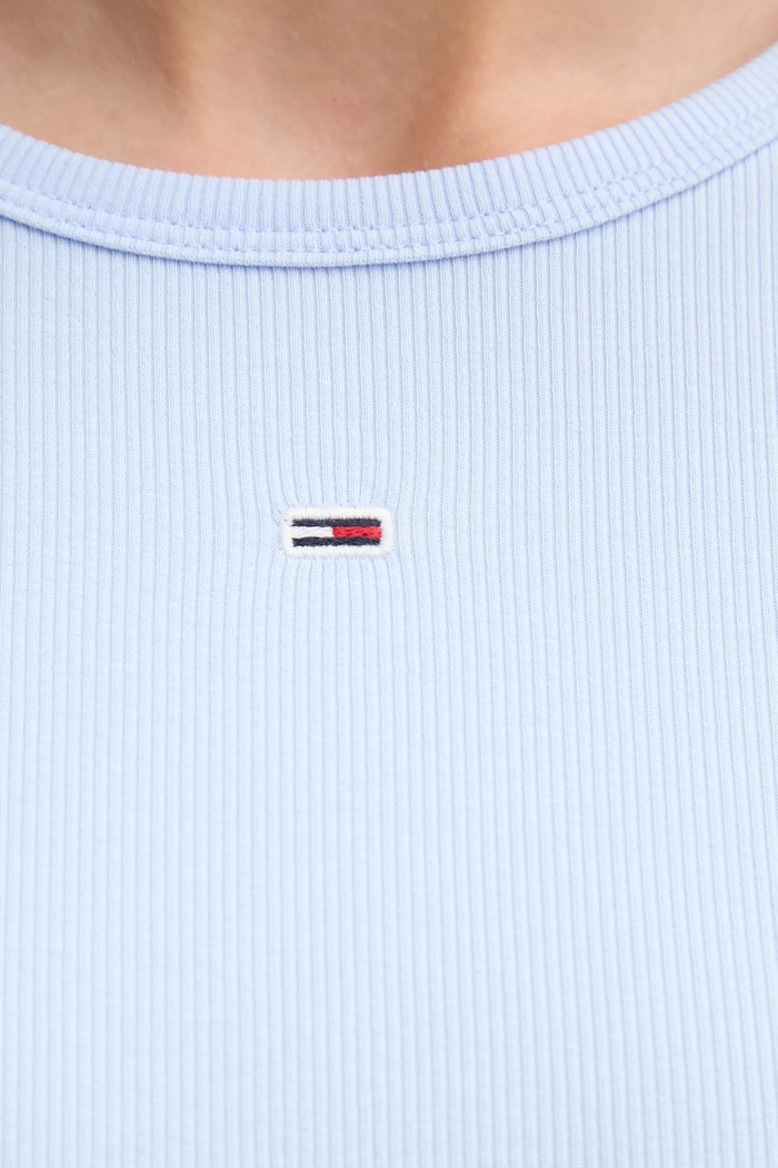 Tommy Jeans basic tričko dámske bavlnené s elastanom 2-pak DW0DW21430