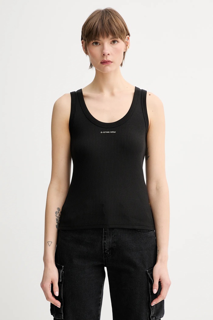 Top slim čierna D26065.D253