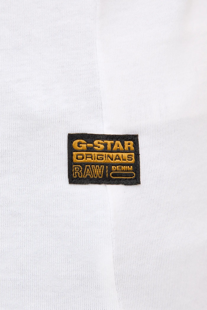 Pamučna majica G-Star D26062.336 bijela
