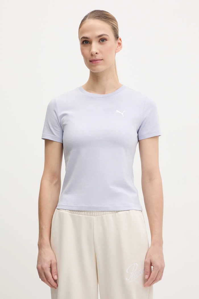 Puma t-shirt slim blu 629742