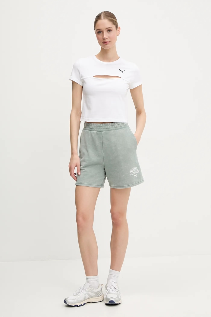Puma t-shirt 631164 biały SS25