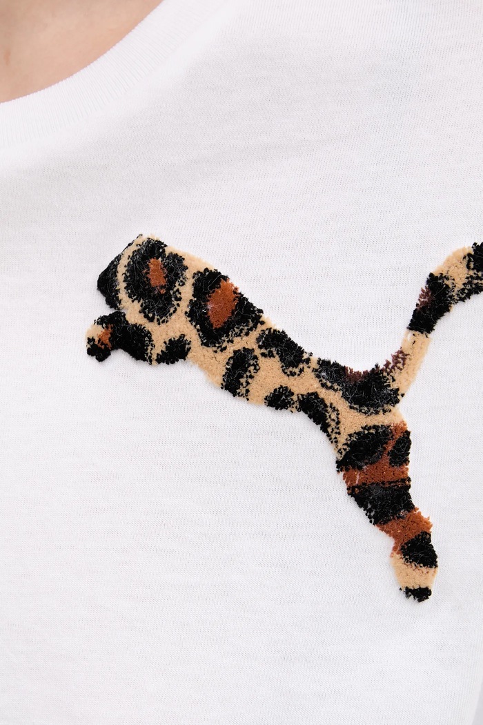 Bavlněné tričko Puma Puma bílá 632337