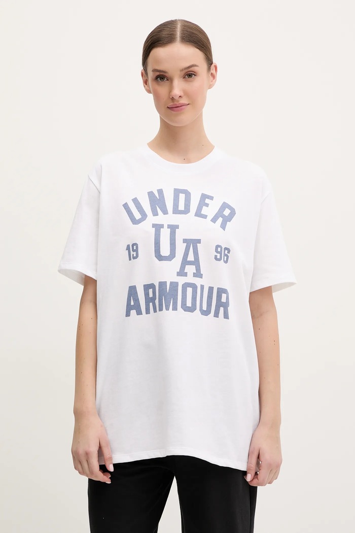 Under Armour tricou print alb 1389749