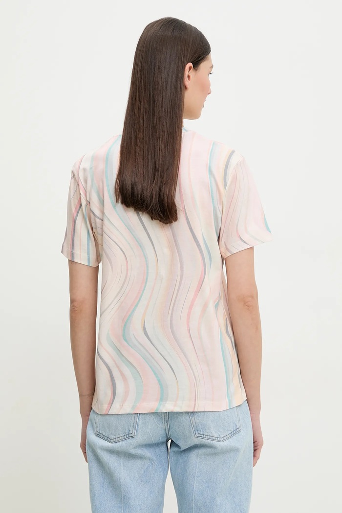 Odjeća Pamučna majica PS Paul Smith W2R.232V.PP5105 šarena