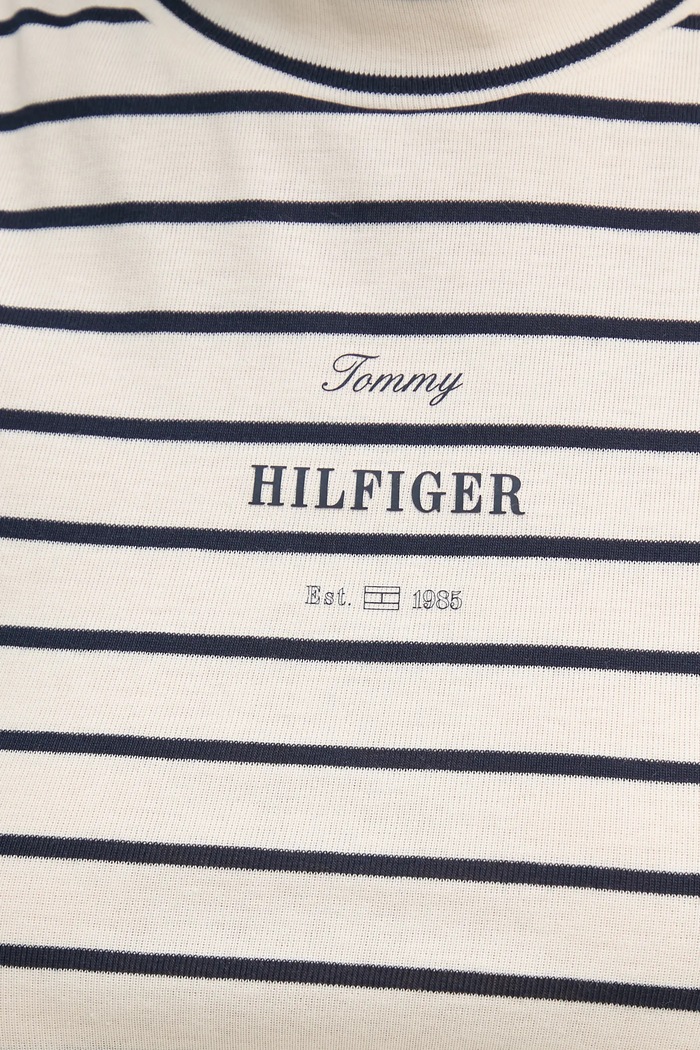Pamučni top Tommy Hilfiger WW0WW44573 bež