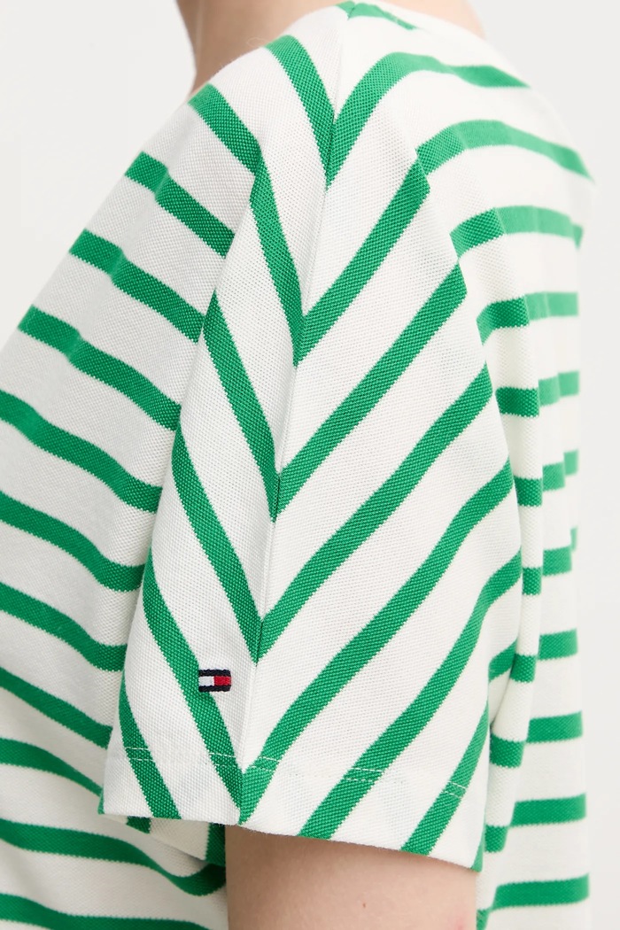 Tričko Tommy Hilfiger WW0WW46114 zelená